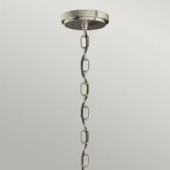 Sale Elstead Pendelleuchte Glas Metall rund Ø 40,6 cm 3x E27 Vintage