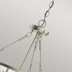 Sale Elstead Pendelleuchte Glas Metall rund Ø 40,6 cm 3x E27 Vintage