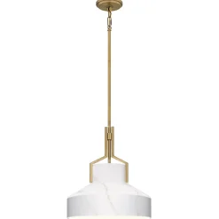 Sale Elstead Pendelleuchte Glas Metall D: 37 cm H: max. 143,9 cm E27