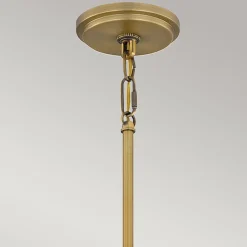 Sale Elstead Pendelleuchte Glas Metall D: 37 cm H: max. 143,9 cm E27