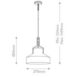 Elstead Pendelleuchte Glas Metall E27 in Bronze Antik Weiß* Hängelampen|Esszimmer Lampen