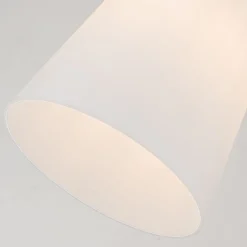 New Elstead Pendelleuchte Glas Metall Ø 18,4 cm E27 Gold antik Weiß