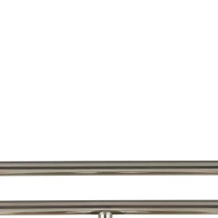 Searchlight Pendelleuchte Glas Metall B: 99 cm H: max. 1,2 m in Silber* Hängelampen|Esszimmer Lampen