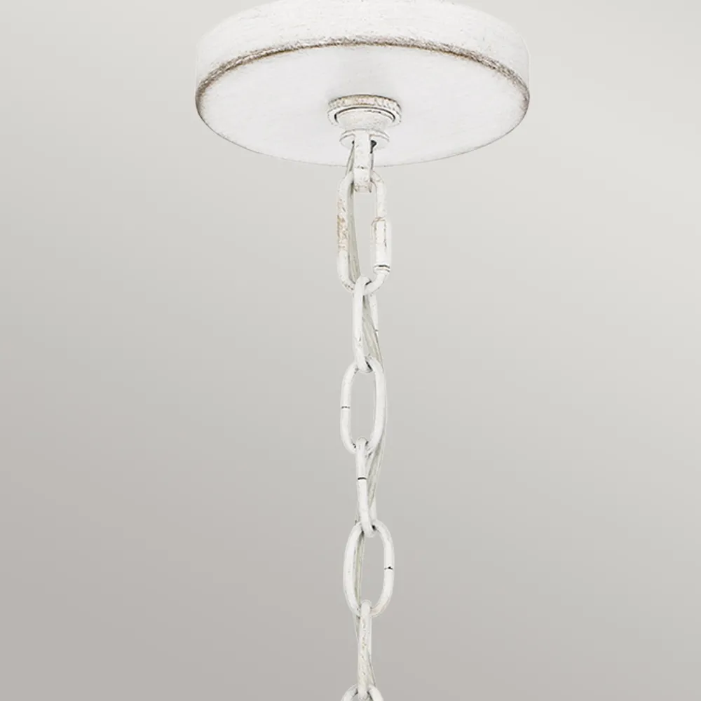 Elstead Pendelleuchte Glas Seil Metall E27 D: 50,4 cm rund 4x E27* Hängelampen|Bürolampen