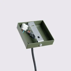 Sollux Pendelleuchte Grün schmal B: 8 cm H: max. 118 cm GU10 Modern* Wohnzimmerlampen|Metall Lampen