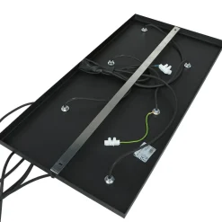TK Lighting Pendelleuchte in Bernstein Graphit 6xE27 Esstisch