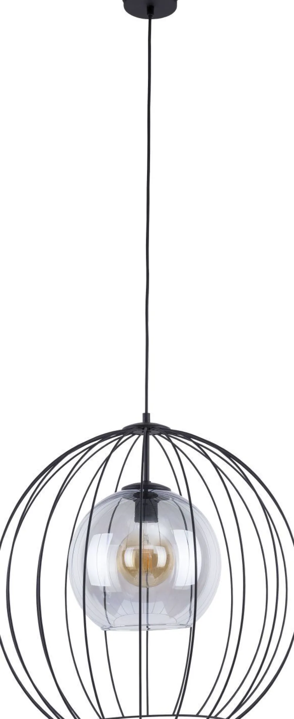 Clearance TK Lighting Pendelleuchte in Graphit Schwarz Esszimmer Lampe