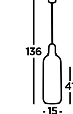 Searchlight Pendelleuchte in Messing Weiß geätzt E27 Ø 15 cm Glas* Hängelampen|Wohnzimmerlampen