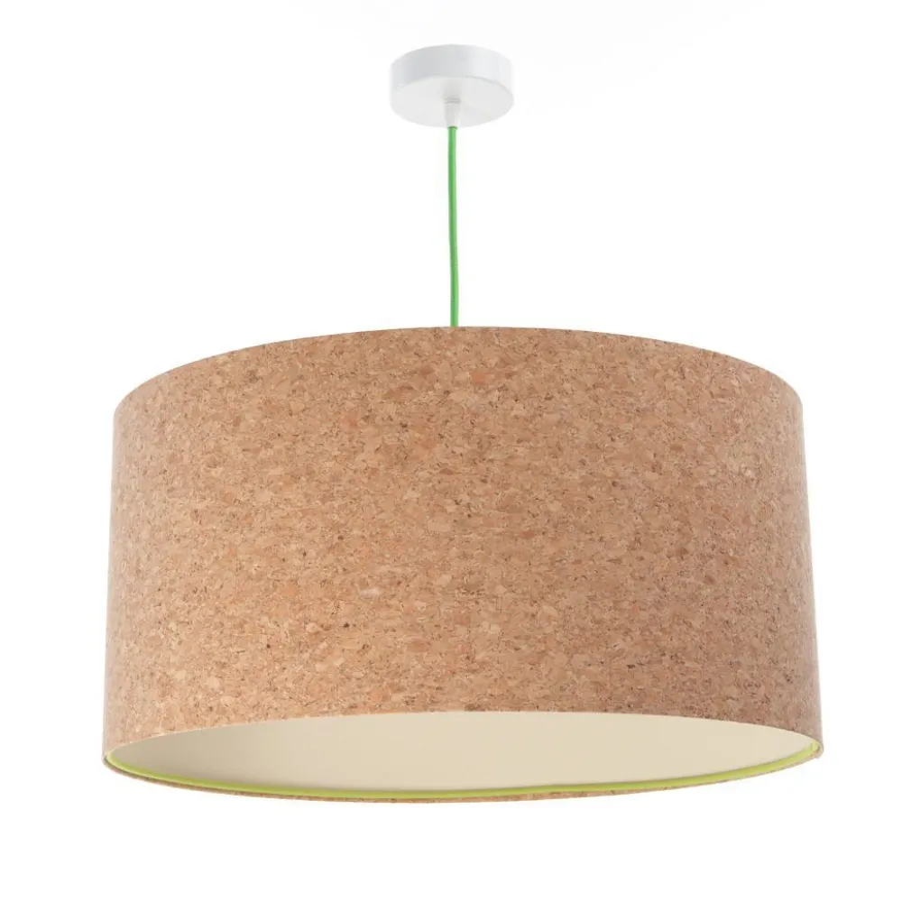 BPS Koncept Pendelleuchte Kork Ø 30 cm E27 Modern Esszimmer* Moderne Lampen|Wohnzimmerlampen