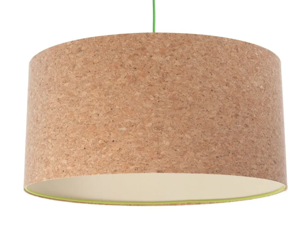 BPS Koncept Pendelleuchte Kork Ø 30 cm E27 Modern Esszimmer* Moderne Lampen|Wohnzimmerlampen