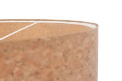 Discount BPS Koncept Pendelleuchte Kork Ø 30 cm E27 Natur Weiß Modern