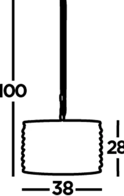 Sale Searchlight Pendelleuchte Kristall Ø 38 cm 3x E14 in Kupfer antik