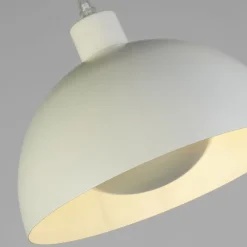 Searchlight Pendelleuchte Loft E27 bis 60 W Ø25 cm Metall in Creme