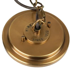 New Elstead Pendelleuchte LYN Messing Ø30cm kürzbar Lampe