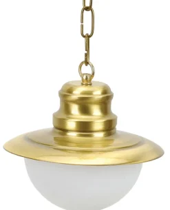 Lido Pendelleuchte Messing Glas Ø20cm außen Maritim* Außenleuchten Antik|Außenleuchten Messing