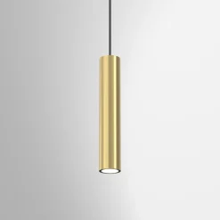 Best Luminex Pendelleuchte Messing Schwarz GU10 Modern VISHAL