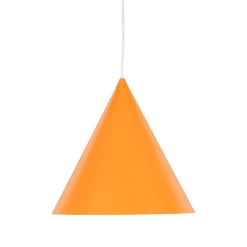 TK Lighting Pendelleuchte Metall Ø 25 cm H: 160 cm verstellbar Orange E27* Hängelampen|Esszimmer Lampen