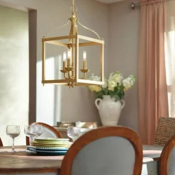 Elstead Pendelleuchte Metall 30,5 cm breit H: max. 246,4 cm 3x E14* Hängelampen|Bürolampen