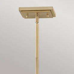 Discount Elstead Pendelleuchte Metall B: 51 cm Messing Schwarz 12x E14