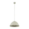 TK Lighting Pendelleuchte Metall Beige Ø 34 cm rund Höhe verstellbar E27* Hängelampen|Esszimmer Lampen