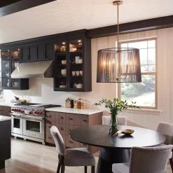 Elstead Pendelleuchte Metall D: 66 cm H: max. 155 cm rund 6x E14* Hängelampen|Bürolampen