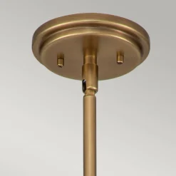 Hot Elstead Pendelleuchte Metall Glas Ø 29,2 cm rund E27 Industrial