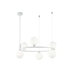 Maytoni Pendelleuchte Metall Glas G9 B: 58 cm H: max. 184 cm* Hängelampen|Bürolampen