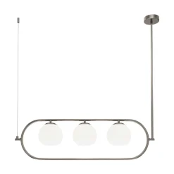 Maytoni Pendelleuchte Metall Glas E14 H: max. 137 cm 3-flammig* Hängelampen|Esszimmer Lampen