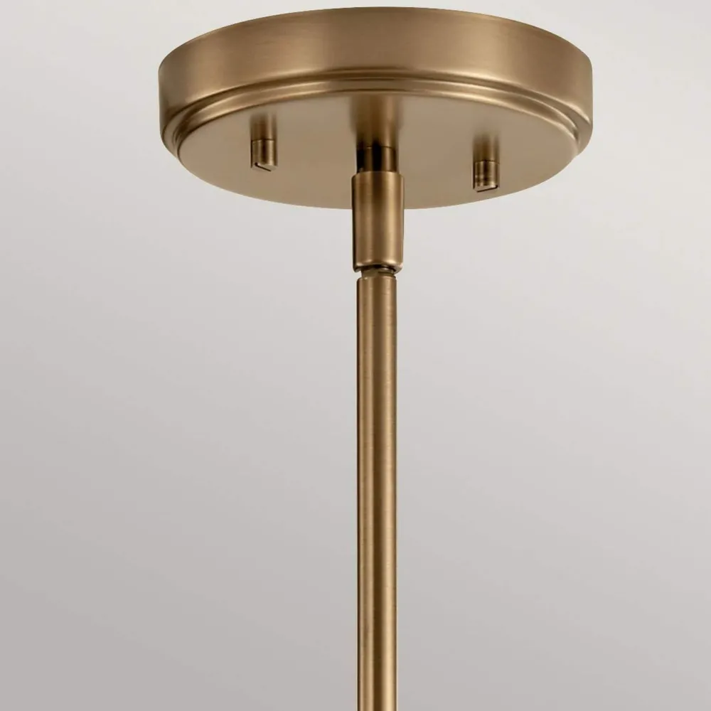 Hot Elstead Pendelleuchte Metall Glas H: max. 148,4 cm 3-flammig