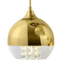 Maytoni Pendelleuchte Metall Glas H: max. 95 cm in Gold E27 JOY* Hängelampen|Esszimmer Lampen