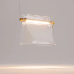 Sale Maytoni Pendelleuchte Metall Glas LED H: max. 329 cm in Messing