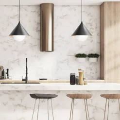 Hot Elstead Pendelleuchte Metall Glas B: 34,3 cm H: max. 221,9 cm E27