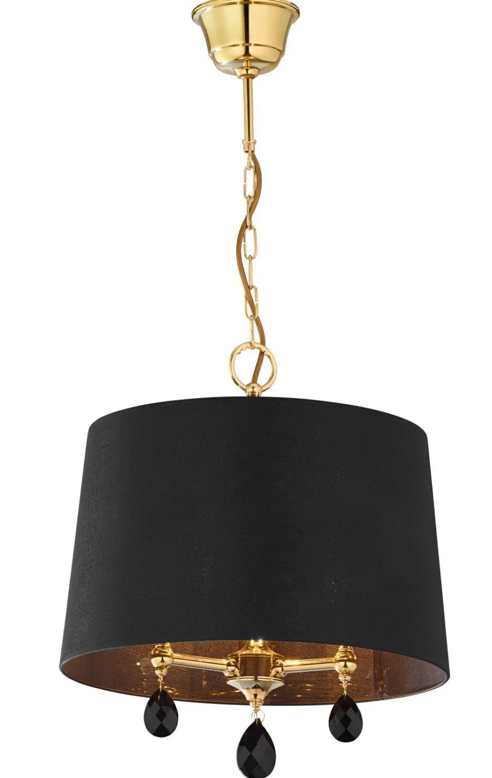 Jupiter Pendelleuchte Metall in Messing Schwarz E27 MINEE* Wohnzimmerlampen|Esszimmer Lampen