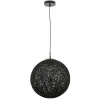 Sale Easylight Pendelleuchte Metall Kugel Geflecht Ø 40 cm Schwarz