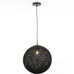 Sale Easylight Pendelleuchte Metall Kugel Geflecht Ø 40 cm Schwarz
