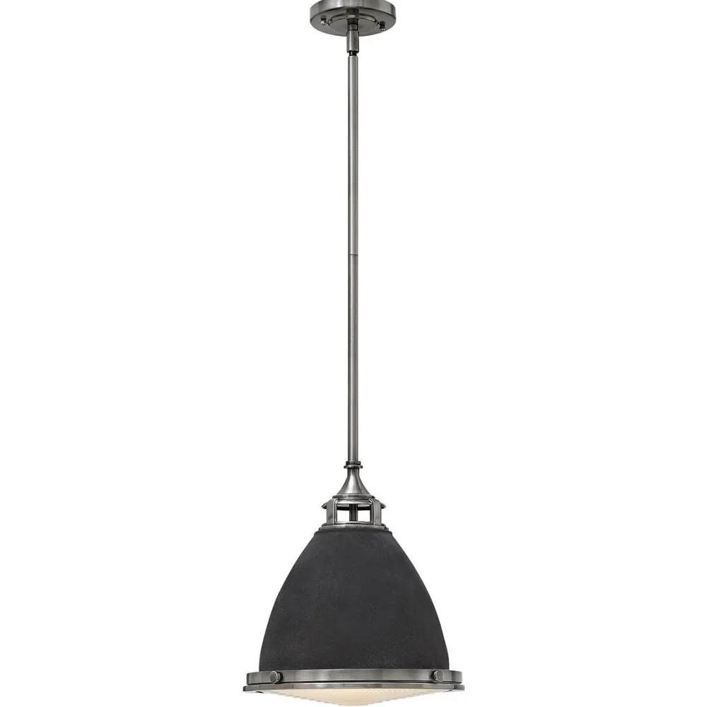 Best Elstead Pendelleuchte Metall rund Industrial Design Esstisch