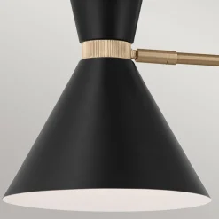 Online Elstead Pendelleuchte Metall verstellbar 4x E27 Up Down L: 130,3 cm