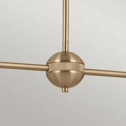 Online Elstead Pendelleuchte Metall verstellbar 4x E27 Up Down L: 130,3 cm