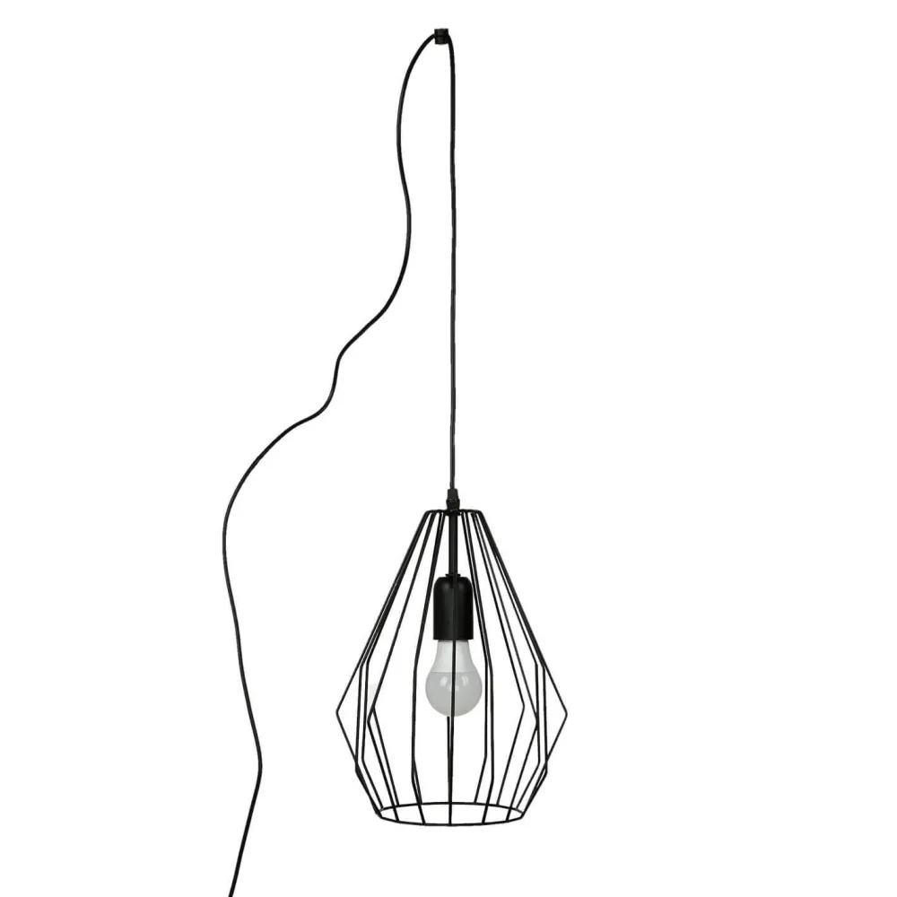 Easylight Pendelleuchte mit Stecker Kabel XXL 5,5 m lang flexibel