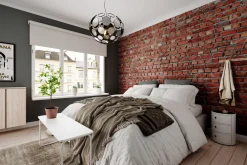 Best By Rydéns Pendelleuchte Modern Ø 58 cm rund Spiegelglas Metall 3x E27