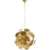 Invicta Interior Pendelleuchte Modern 6-flammig Gold Metall E14 elegant* Wohnzimmerlampen|Metall Lampen