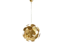 Invicta Interior Pendelleuchte Modern 6-flammig Gold Metall E14 elegant* Wohnzimmerlampen|Metall Lampen