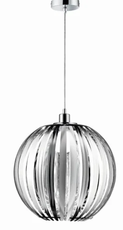 Trio Reality Pendelleuchte Modern verchromt* Hängelampen|Esszimmer Lampen