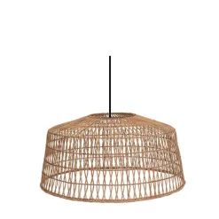 Sale Newgarden Pendelleuchte Rattan E27 groß Ø 79 cm rund in Natur Boho