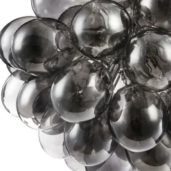 Maytoni Pendelleuchte Rauchglas Metall G9 50 cm breit Modern* Hängelampen|Esszimmer Lampen