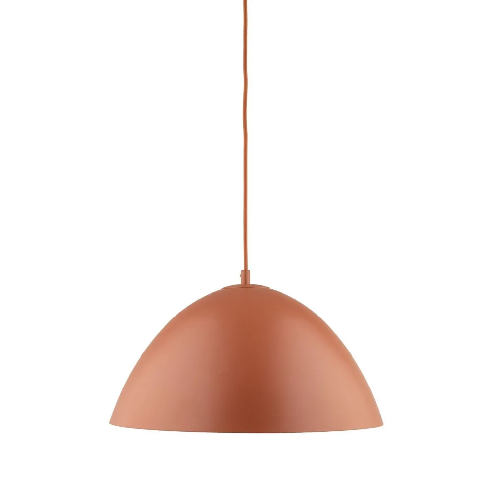 TK Lighting Pendelleuchte rund Ø 34 cm H: max. 165 cm Rot Metall E27* Hängelampen|Esszimmer Lampen