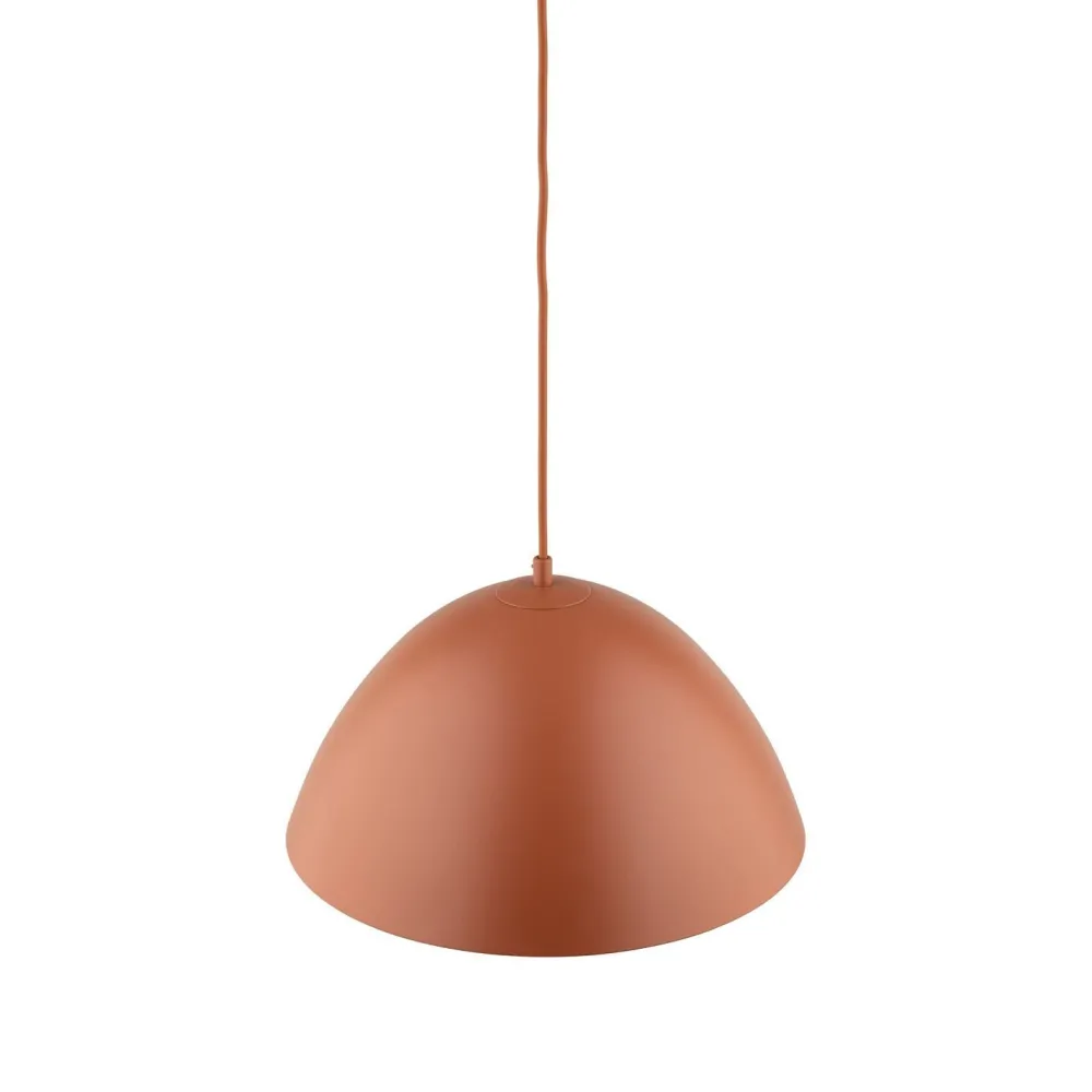 TK Lighting Pendelleuchte rund Ø 34 cm H: max. 165 cm Rot Metall E27* Hängelampen|Esszimmer Lampen