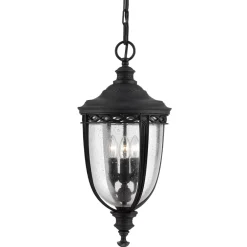 Sale Elstead Pendelleuchte Schwarz außen wetterfest Balkon