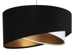 BPS Koncept Pendelleuchte Schwarz Weiß Gold Ø50cm Esstisch* Hängelampen|Esszimmer Lampen