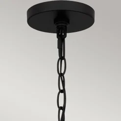 Clearance Elstead Pendelleuchte Seil Metall D: 50,8 cm H: max. 233,3 cm Boho